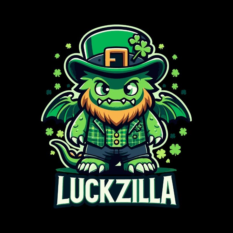 Luckzilla Dragon de la Saint-Paddy