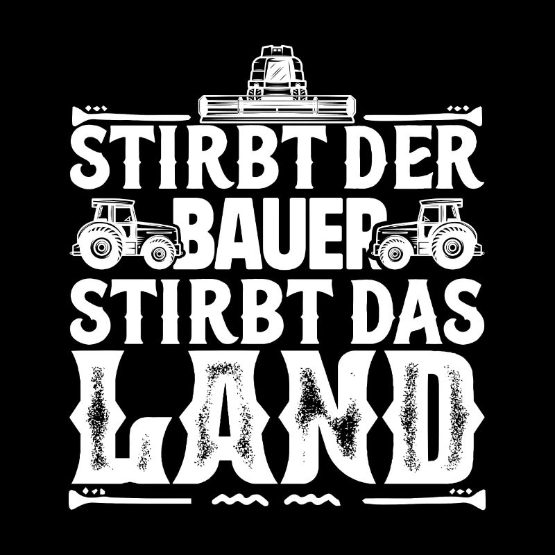 Wenn der Bauer stirbt, stirbt das Land, Bauerndemo