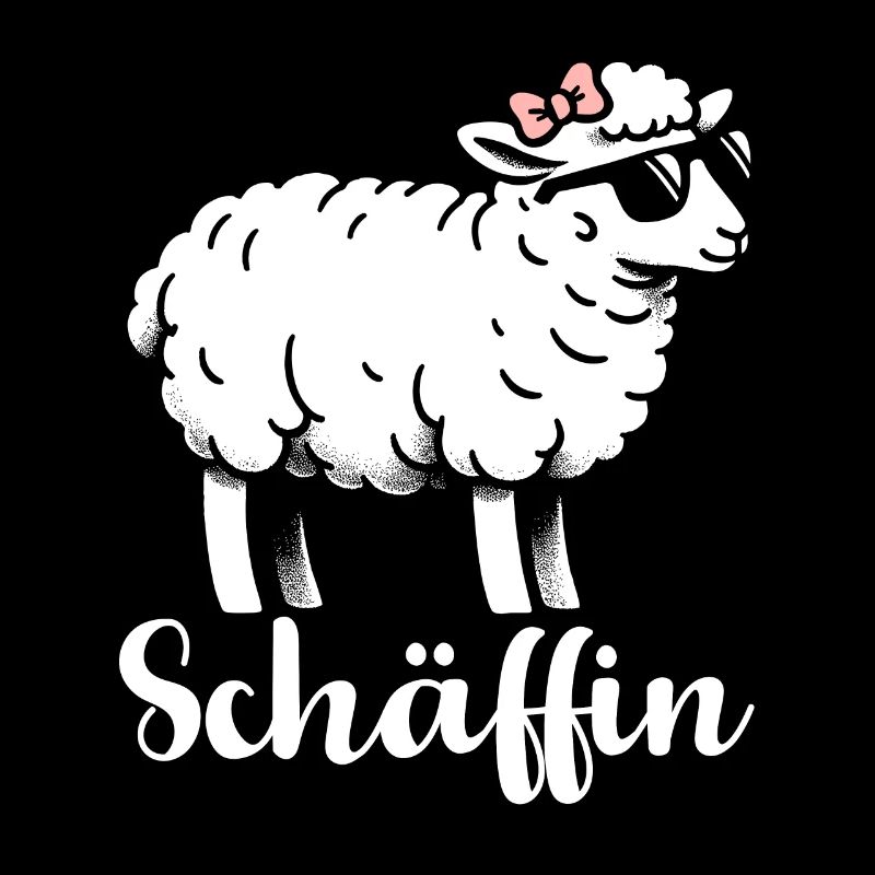 Chef Chefin Schaf Geschenk Schäfin Spruch