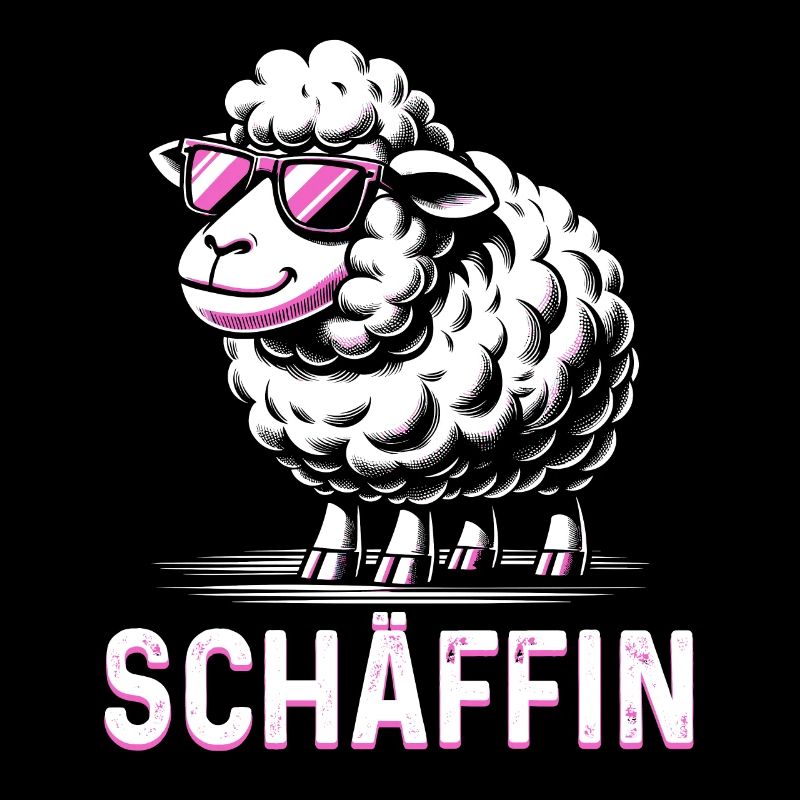 Chef Chefin Schaf Geschenk Schäfin Spruch