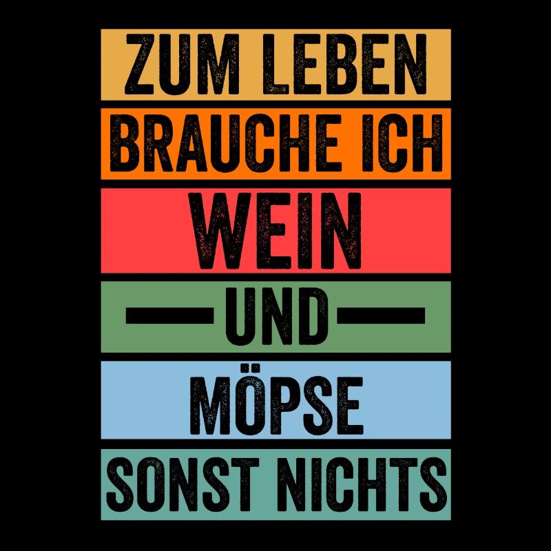 Wein Hund Mops