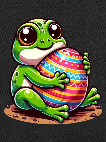 Easter Frog: Loving Embrace