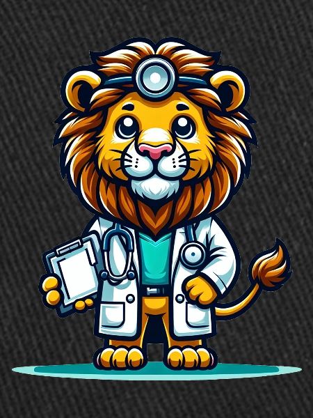 Docteur Lion mignon