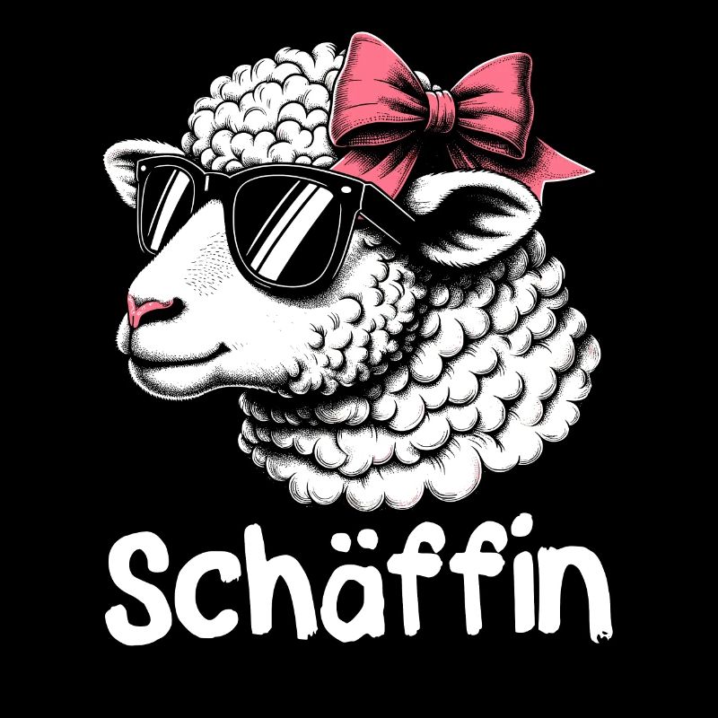 Chef Chefin Schaf Geschenk Schäfin Spruch