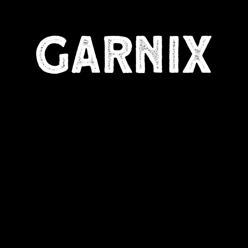 Garnichts Geschenk Lustiges Garnix