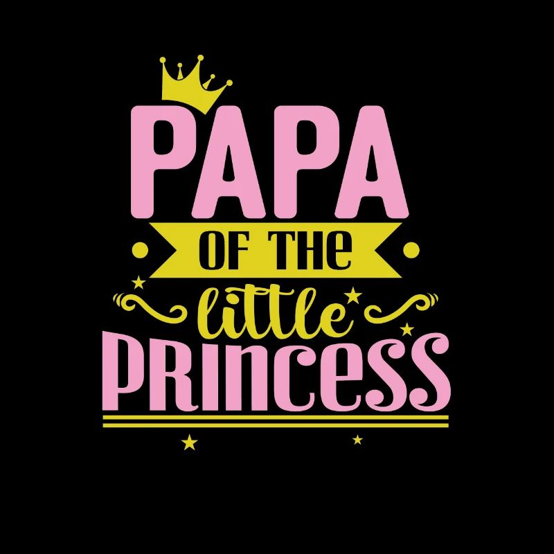 Papa de la petite princesse