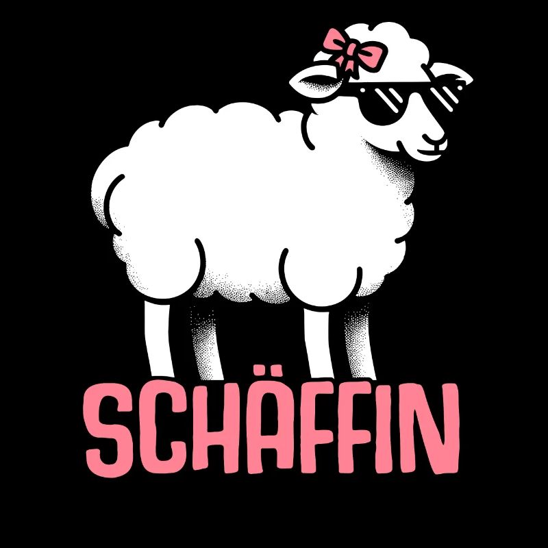 Chef Chefin Schaf Geschenk Schäfin Spruch