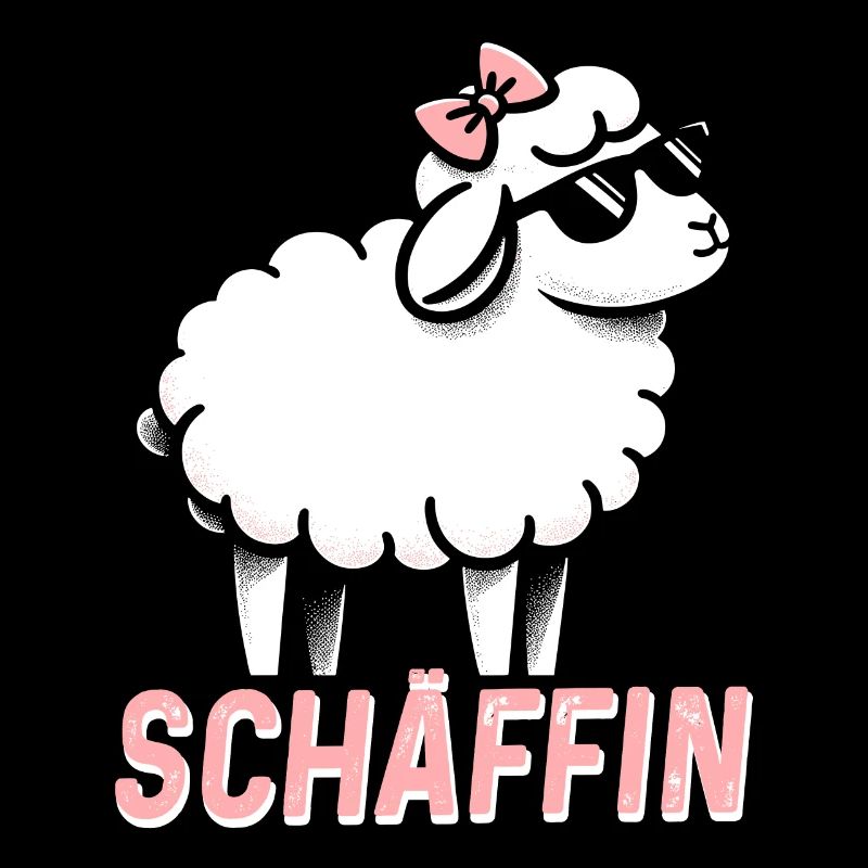 Chef Chefin Schaf Geschenk Schäfin Spruch
