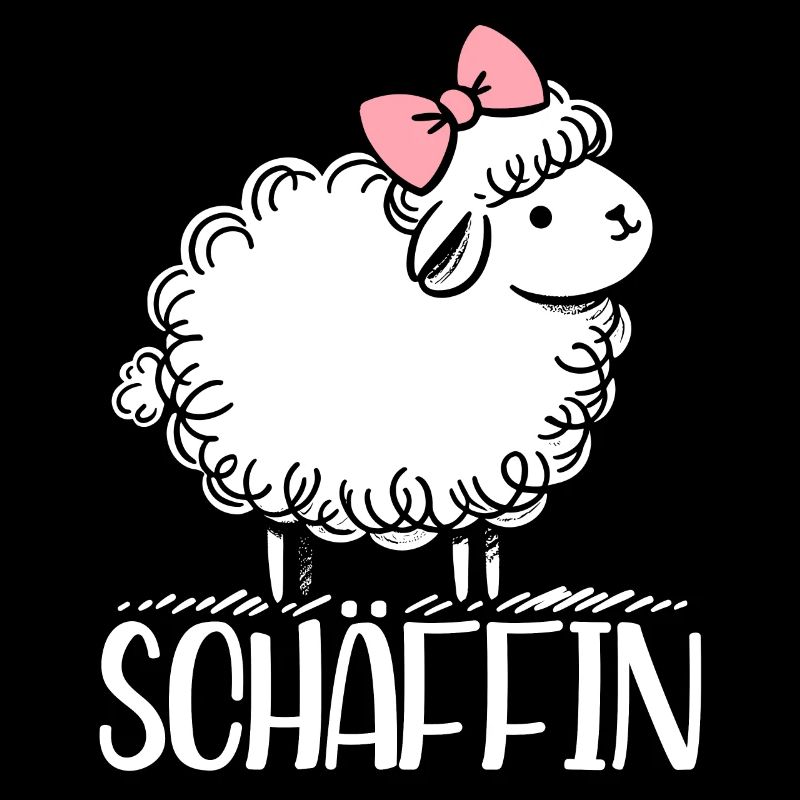 Chef Chefin Schaf Geschenk Schäfin Spruch