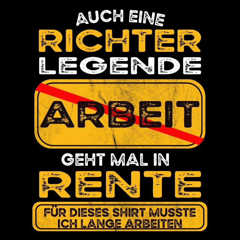 Richter lustiges Rente Pension