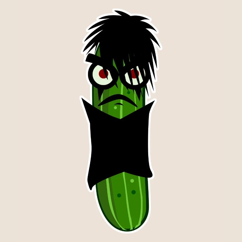 Goth Concombre Gothique