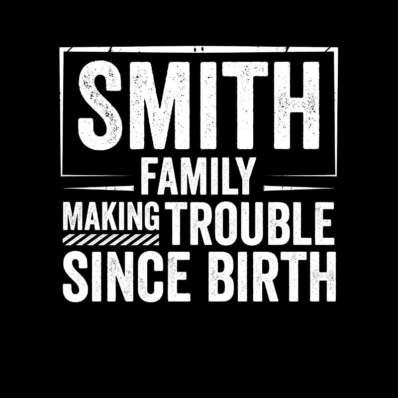 Idée cadeau de l’équipe de la famille de naissance Smith