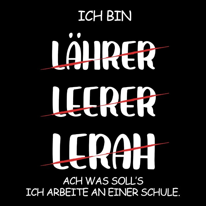Ich Bin Lehrer Ich Arbeite In Einer Schule
