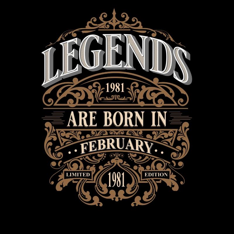 1981 Février Naissance Anniversaire Année de naissance