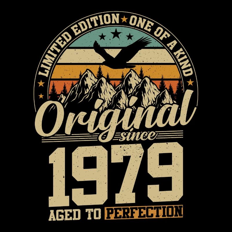 Vintage 1979 Geburtstag - Original und Einzigartig