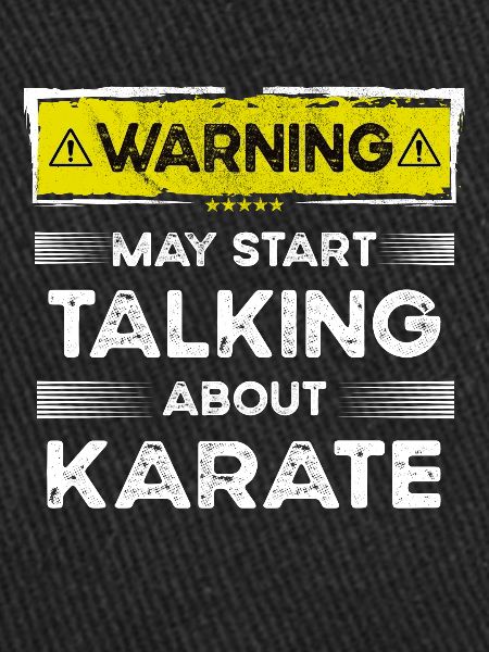 Talking about Karate funny