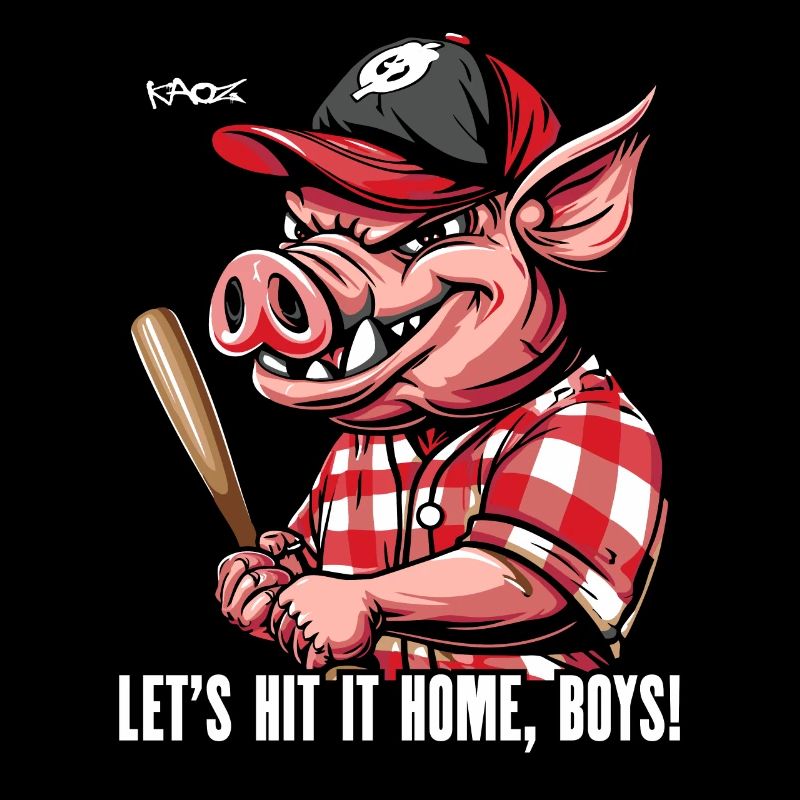 Hit it Home, Homeboys - Cochon de baseball