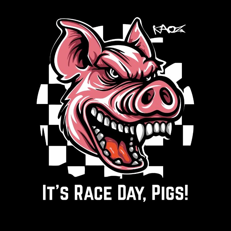 Always Ready for Race, Checkered Flag Pig
