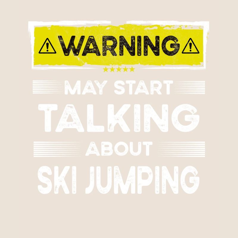 Talking about Ski jumping funny
