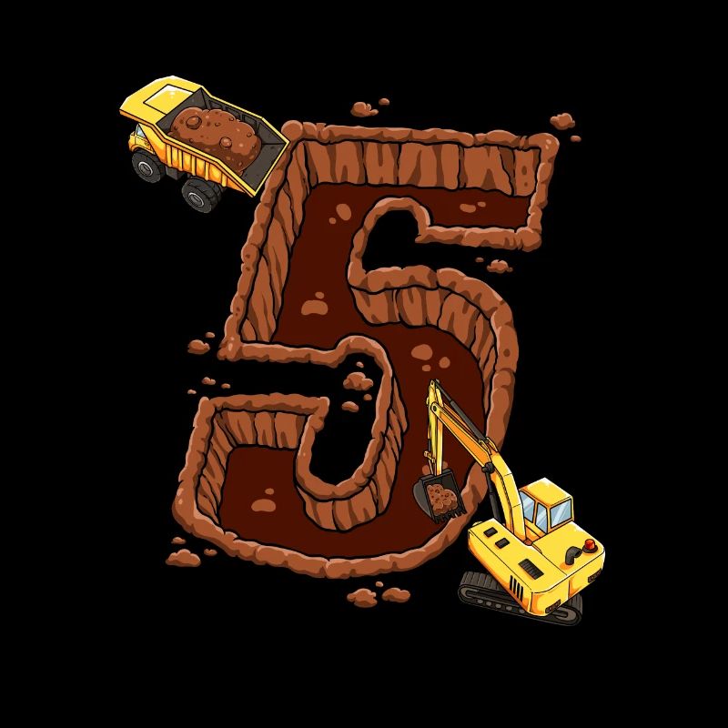 Machines de construction 5e anniversaire