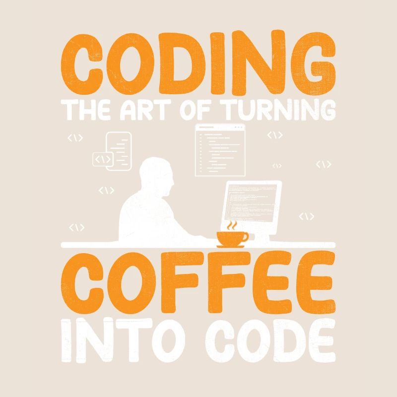 Café Codage Programmeur Codeur Développeur Nerd Coff