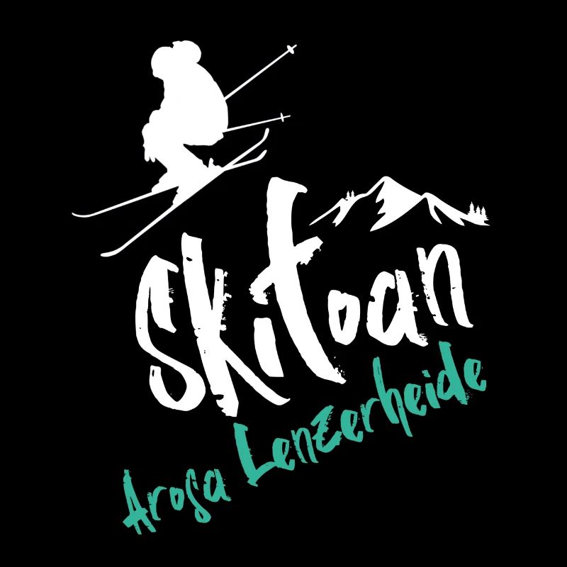 Skiing Arosa Lenzerheide