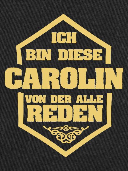 Carolin comme surnom