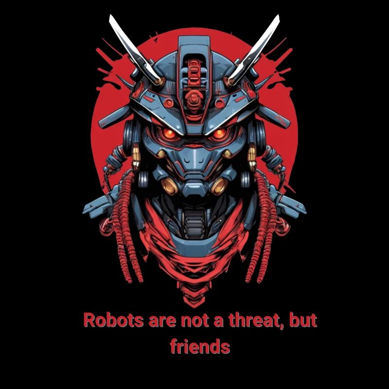 Roter Roboter