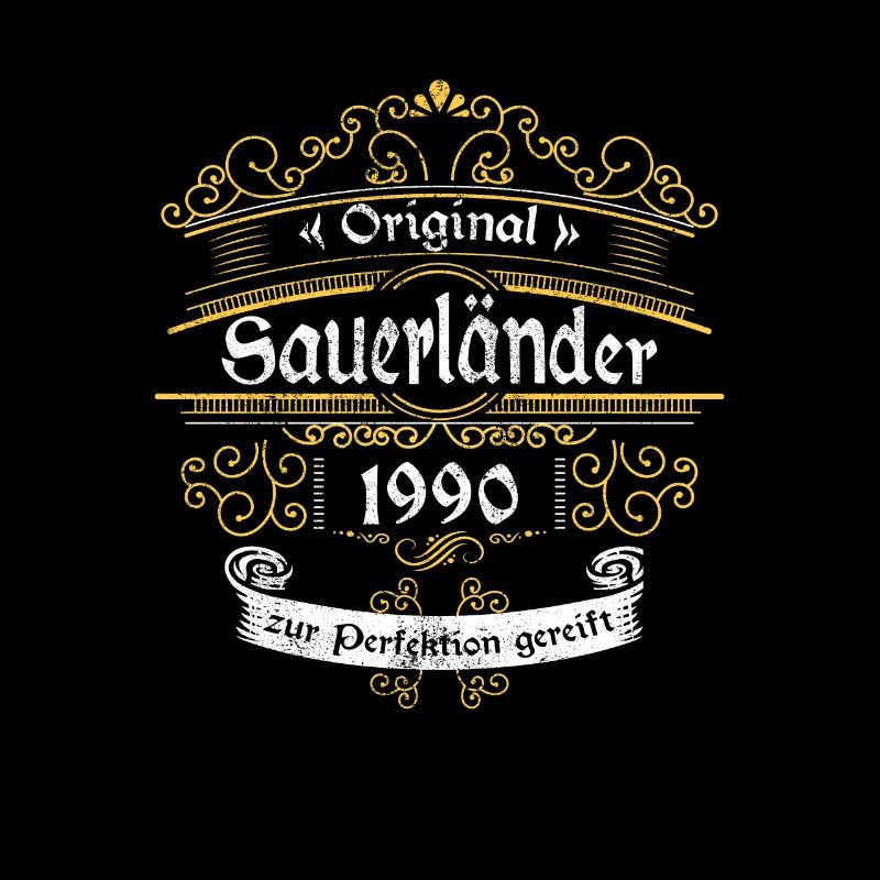 1990 Geburtstag Sauerländer Original Whiskey