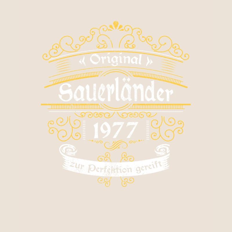 1977 Geburtstag Sauerländer Original Whiskey