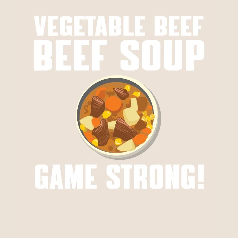 Vegetable soup with beef Game Strong