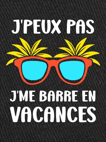 Je suis en vacances