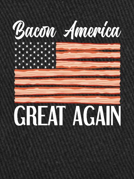 Drapeau des États-Unis Bacon