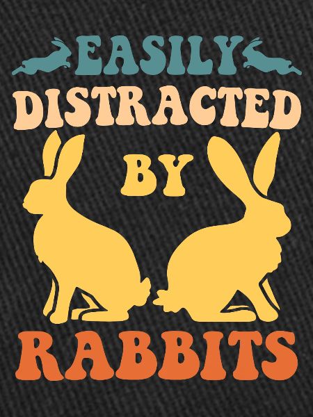 Facilement distrait par les lapins
