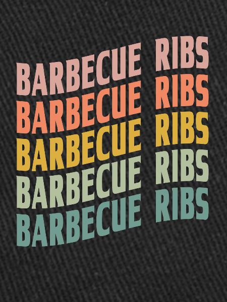 Barbecue Ribs Font