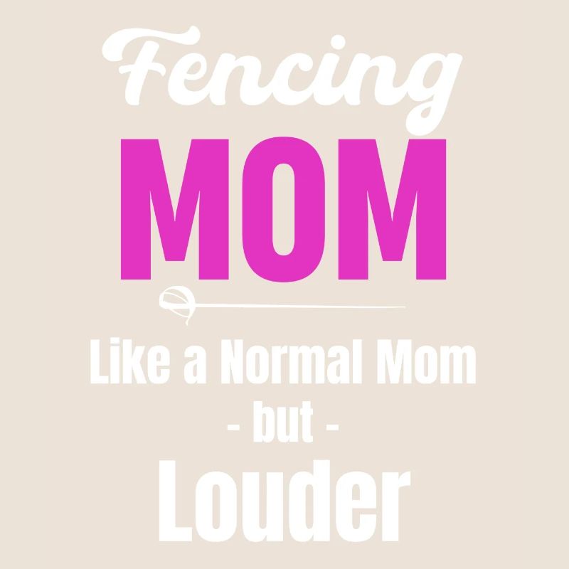 Fechten Der Mutter Wie Eine Normale Mutter, Aber