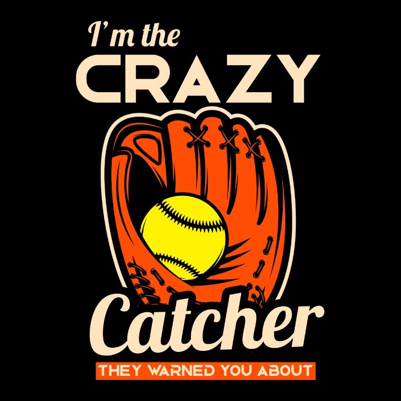 Receveur Softball amant Bat Ball