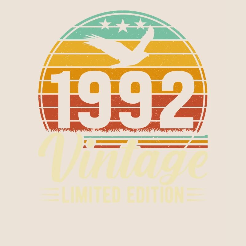 Creative 1992 Vintage Retro Design