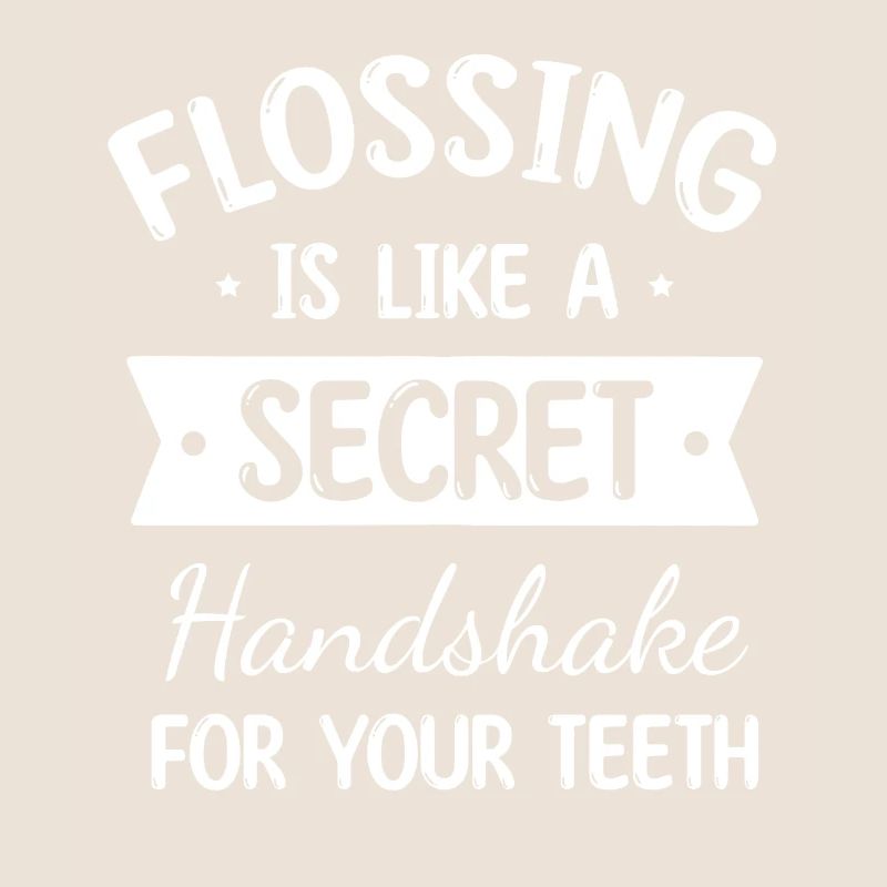L’utilisation du fil dentaire est comme une poignée de main secrète pour vos dents