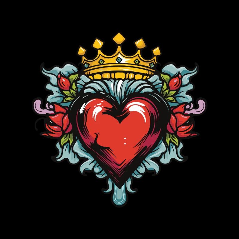 Heart Crown Love
