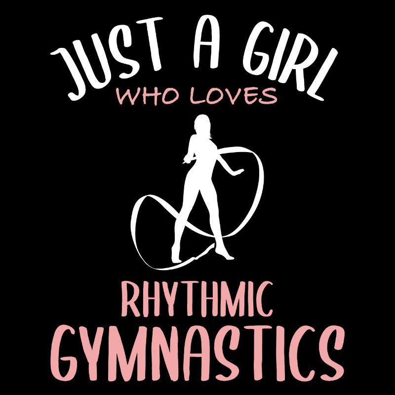 Mädchen liebt Rhythmische Gymnastik