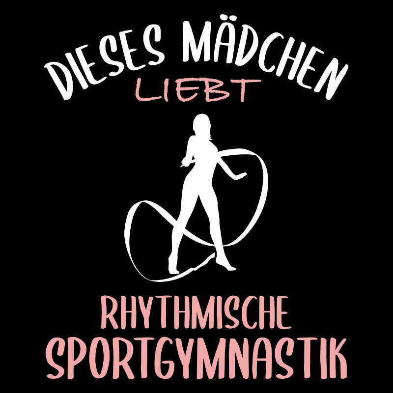 Mädchen liebt Rhythmische Gymnastik