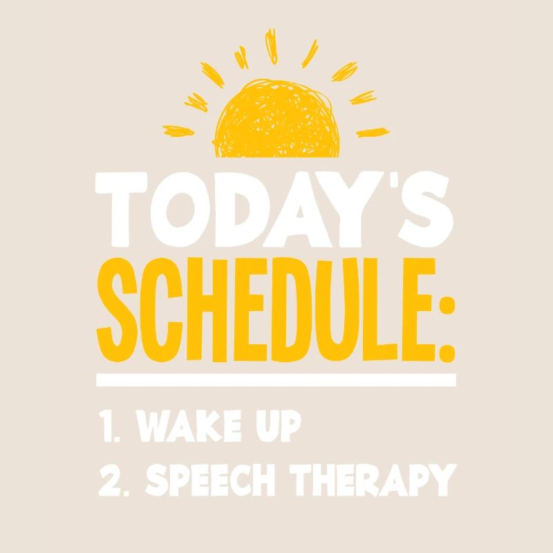 Speech therapist, speech therapist, speech therapist