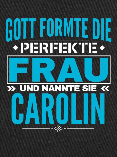 Conception du nom Carolin