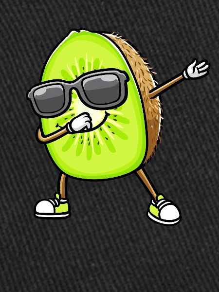 Dancing Kiwi with sunglasses