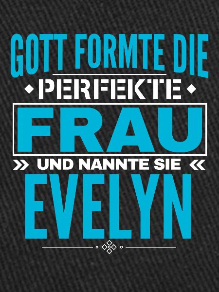 Conception du nom d’Evelyn