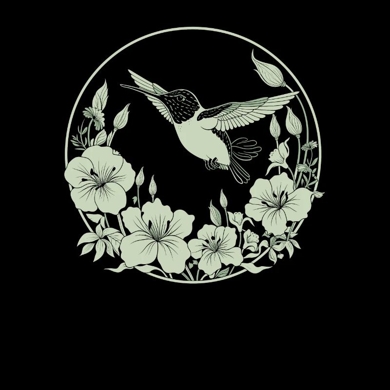 Fleurs de colibri