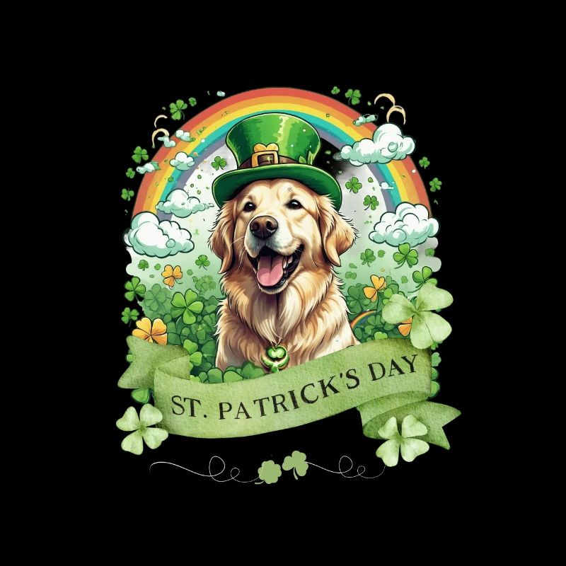 Chapeau vert et trèfle I Or de la Saint-Patrick