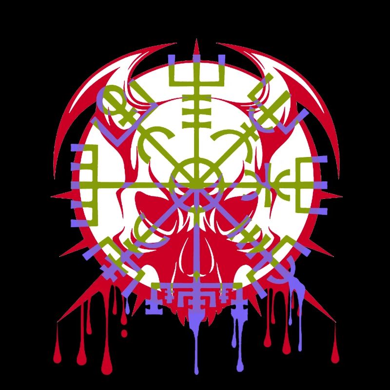 CELTIC MOTIFS AND SKULL AND CROSSBONES