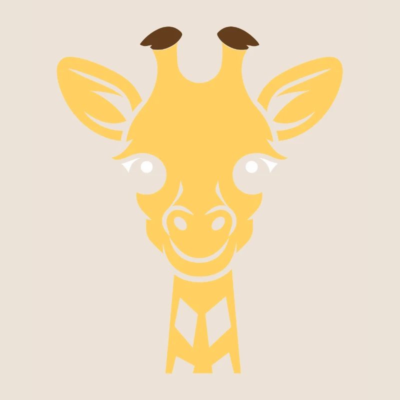 Kopf der Giraffe